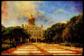 607039 President's Palace, Havana, Cuba A4 Limited Edition Watercolour Print