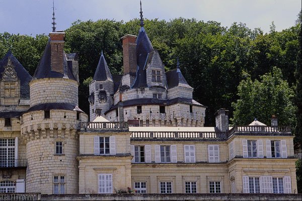 607047 Chateau D'Usse, Loire, France A4 Photo Print