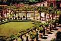 607055 Gardens Behind The Chateau De Versailles, France A4 Limited Edition Watercolour Print
