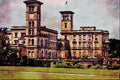 607064 Osborne House, Isle Of Wight, England A4 Limited Edition Watercolour Print