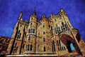 607082 Bishop's Palace, Astorga A4 Limited Edition Watercolour Print