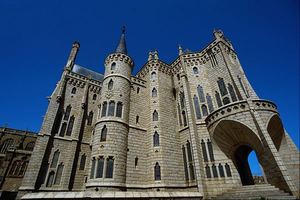 607082 Bishop's Palace, Astorga A4 Photo Print