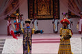 607088 Dancers In Royal Costume, Middle Kingdom, Hong Kong A4 Photo Print