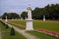 607093 Palace Sculptured Garden With Statues A4 Photo Print