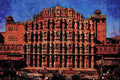607095 Palace Of The Winds, Jaipur, India A4 Limited Edition Watercolour Print
