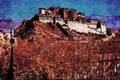 607096 Potala Palace, Lhasa, Tibet A4 Limited Edition Watercolour Print