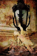 607097 Baroque Palace, Detail, Vienna, Austria A4 Limited Edition Watercolour Print