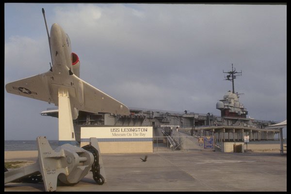 608000 USS Lexington Museum, Corpus Christi, Texas A4 Photo Print