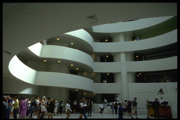 608031 Inside The Guggenheim Museum, New York City A4 Photo Print