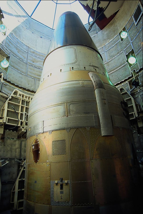 608061 Deactivated Missile, Titan Missile Museum, Arizona A4 Photo Print