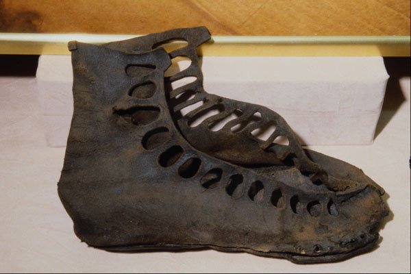 608065 Roman Leather Sandal, Roman Army Museum, Carvoran Fort A4 Photo Print