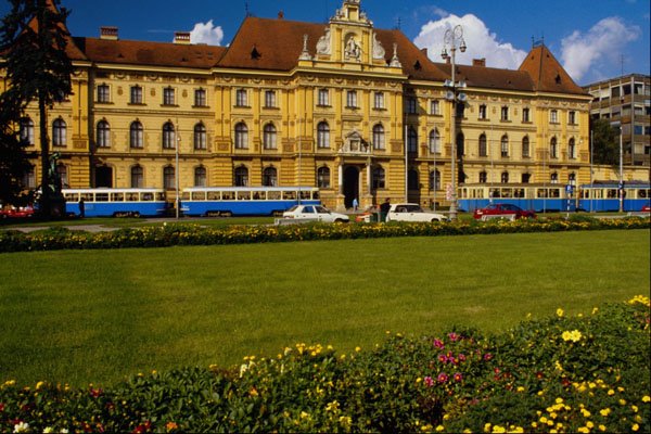 608068 Arts And Crafts Museum, Zagreb, Croatia A4 Photo Print