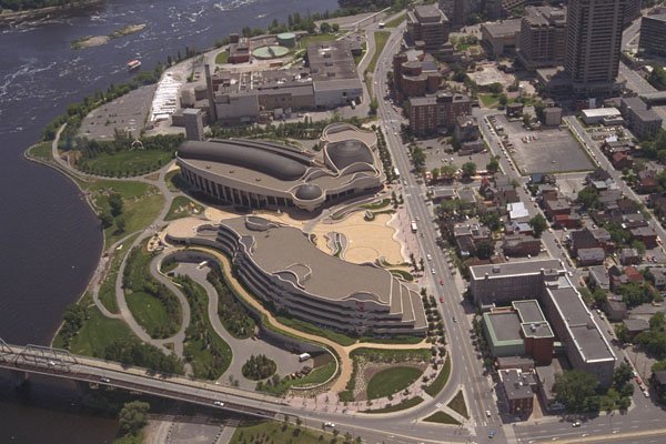 608071 Canadian Museum Of Civilization, Ottawa, Ontario A4 Photo Print