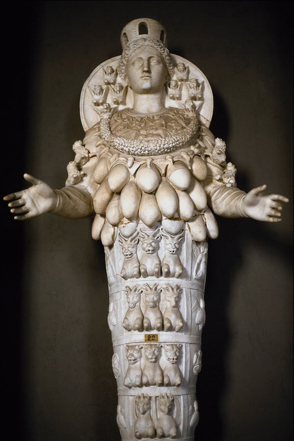 608080 Statue, Vatican Museum, Rome, Italy A4 Photo Print