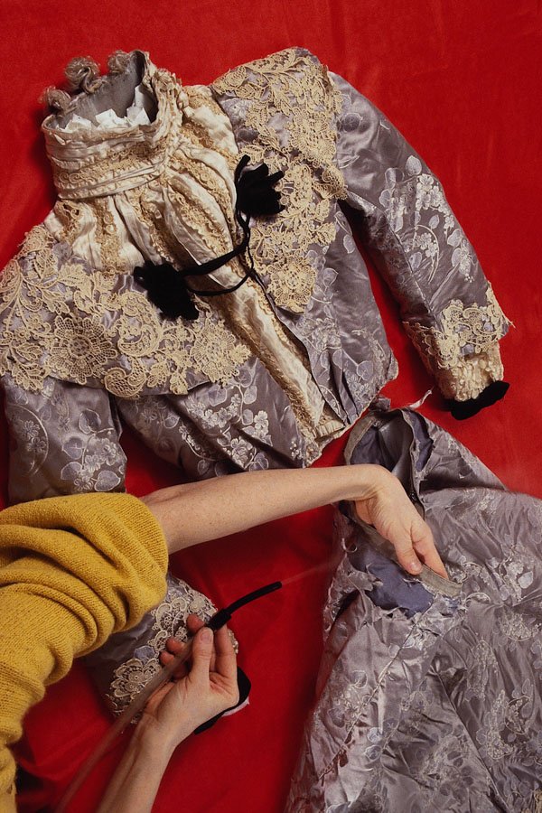 609002 Restoring A Historical Costume A4 Photo Print