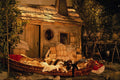 609024 Fur Trader's Cabin In The Canada Hall A4 Photo Print