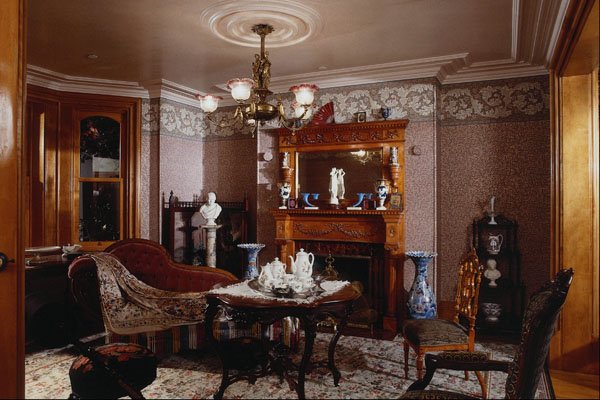 609036 Inside An Ontario Merchant's House Of The 1870's A4 Photo Print