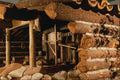 609037 An Early 19th Century Loggers' Shanty A4 Photo Print