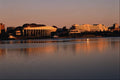 609041 The Sun Rises Over The Museum's Riverbank Site A4 Photo Print