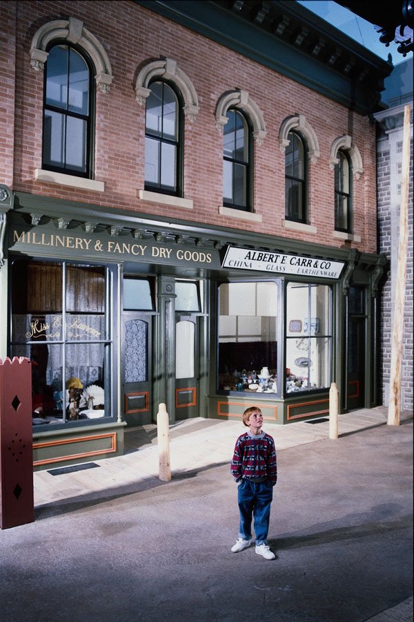 609080 Mid 19th Century Ontario Streetscape A4 Photo Print
