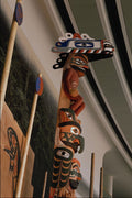 609090 Nuuchahnulath Totem Pole Carved In 1989 A4 Photo Print