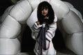609098 A Child Experiences Inuit Life In The Children's Museum A4 Photo Print