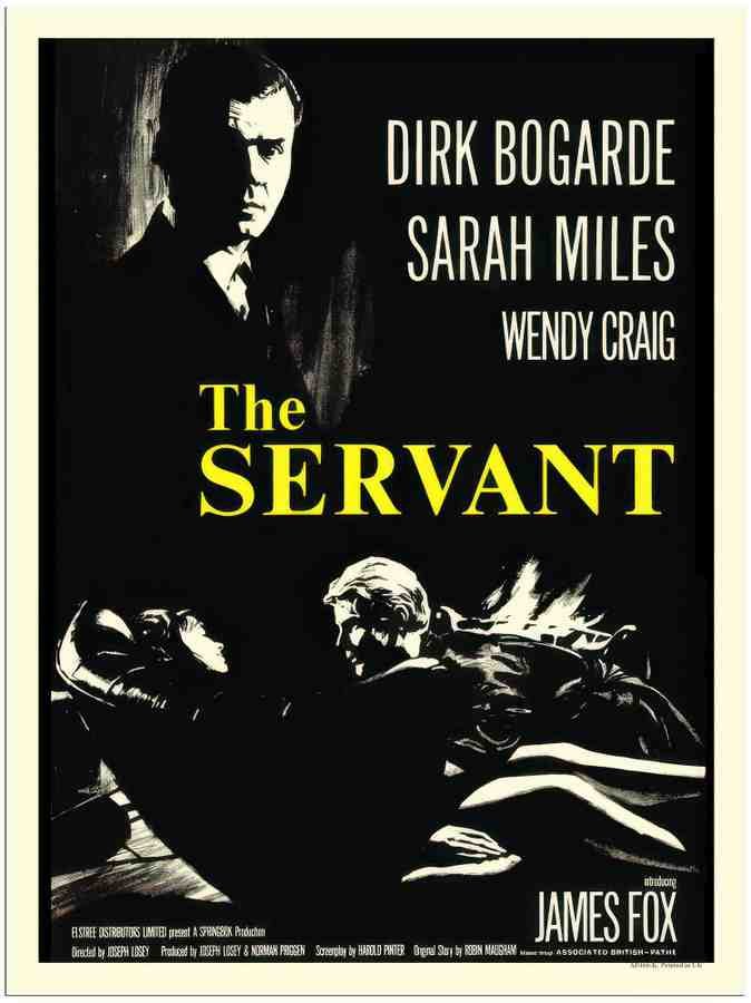 60K the servant dirk bogarde 2 Vintage Advert A4 Photo Print
