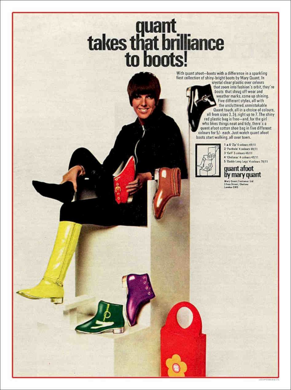 60s Boots Advert Vintage Retro Advert Poster A4 Photo Print