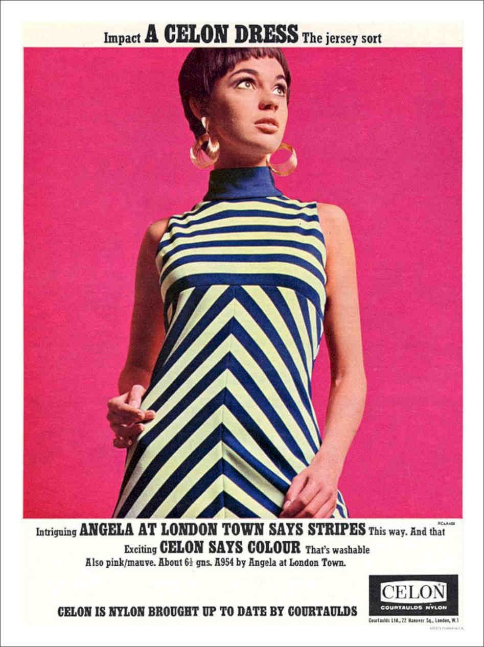 60s Fashion Advert Vintage Retro Advert Poster A4 Photo Print