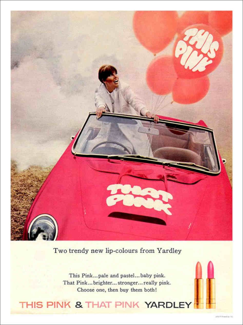 60s Lipstick Advert 2 Vintage Retro Advert Poster A4 Photo Print
