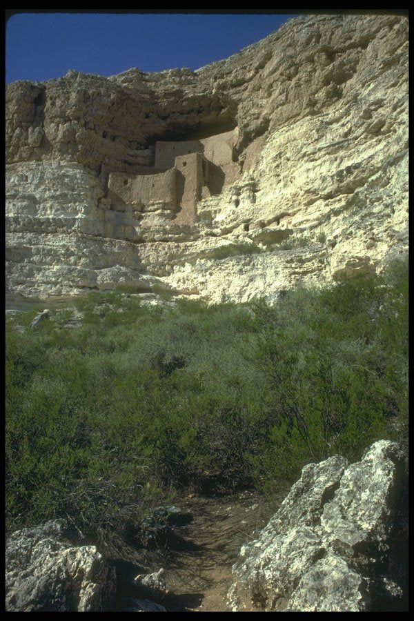 611001 Montezuma Castle A4 Photo Print