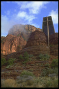 611012 Cathedral, Sedona A4 Photo Print