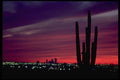 611014 Sunset, Phoenix Skyline A4 Photo Print
