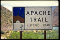 611030 Apache Trail Marker Near Roosevelt Lake A4 Photo Print