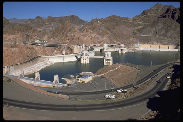 611035 Hoover Dam, Lake Mead A4 Photo Print
