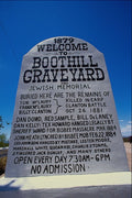 611063 Boot Hill Cemetery A4 Photo Print