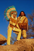611070 Western Leather Outfits A4 Photo Print
