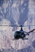 611075 Helicopter Flying In Grand Canyon A4 Photo Print