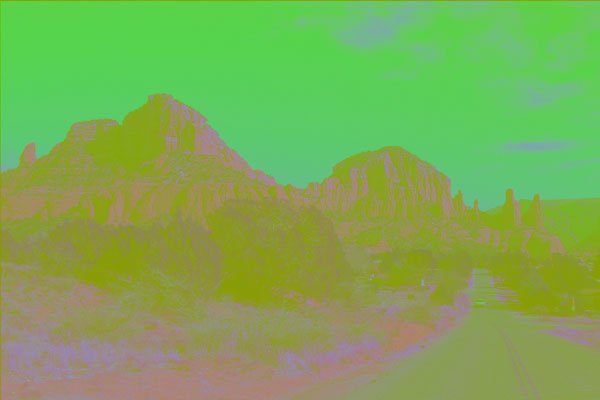 611079 Road To Sedona A4 Photo Print