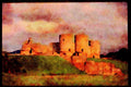 612000 Rhuddlan Castle, Wales A4 Limited Edition Watercolour Print