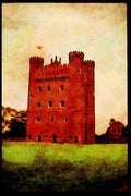612002 Tattershall Castle, England A4 Limited Edition Watercolour Print
