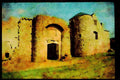 612003 Oxwich Castle, Wales A4 Limited Edition Watercolour Print