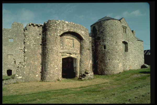 612003 Oxwich Castle, Wales A4 Photo Print