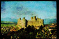 612004 Harlech Castle, Wales A4 Limited Edition Watercolour Print