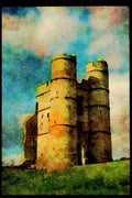 612008 Donnington Castle, England A4 Limited Edition Watercolour Print