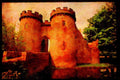 612009 Whittington Castle, England A4 Limited Edition Watercolour Print