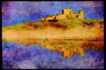 612023 Banburgh Castle, Northumberland, England A4 Limited Edition Watercolour Print