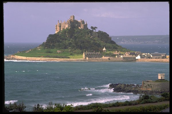 612024 St. Michael's Mount, Cornwall, England A4 Photo Print