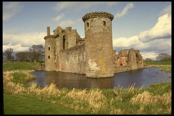 612030 Caerlaverock Castle, Galloway Region, Scotland A4 Photo Print