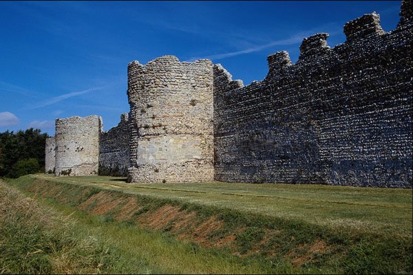 612036 Porcester Castle, Hampshire, England A4 Photo Print